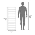 thumbnail image 5 of Leto Shoe Rack Engineered Wood Oak, 5 of 9