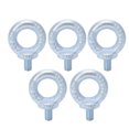 thumbnail image 2 of Lifting Shoulder Eye Bolt, Deep Thread 5PCS Galvanized Machinery Shoulder Eye Bolt Uniform Force Rustproof  for Chemical for Construction M10,M14,M16, 2 of 7