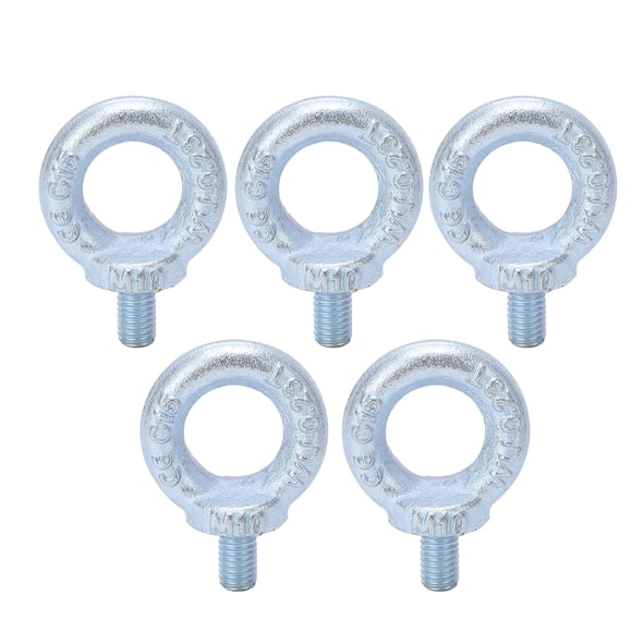 Eye , Galvanized 5PCS Lifting Shoulder Eye Rustproof For Construction For Auto M10,M14,M16