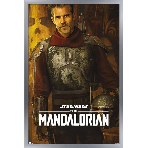 Star Wars: The Mandalorian Season 2 - Cobb Vanth Wall Poster, 14.725" x 22.375", Framed
