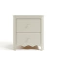 thumbnail image 4 of Art of Nursery by Storkcraft Casablanca 2 Drawer Children's Nightstand, Frosted Oat, 4 of 12