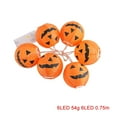 thumbnail image 1 of Halloween Pumpkin Lights Lanterns Battery pumpkin string lights Powered Pumpkin String Lights LED Lights String, 1 of 6