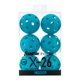 thumbnail image 1 of Pickleball Franklin Sports X-26 Indoor, paquete de 6 unidades, vitela azul, 1 of 1