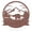 Rust, variant on Realsteel's Personalized Great Outdoors Bear Metal Monogram - Custom Name Wall Decor (B-18)