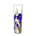 thumbnail image 2 of Victoria Bella 43767/260/CR 10.5"-Height Glass Vase "Crocus", Hand Painted, Handmade, Glass Centerpiece Vase, 2 of 2