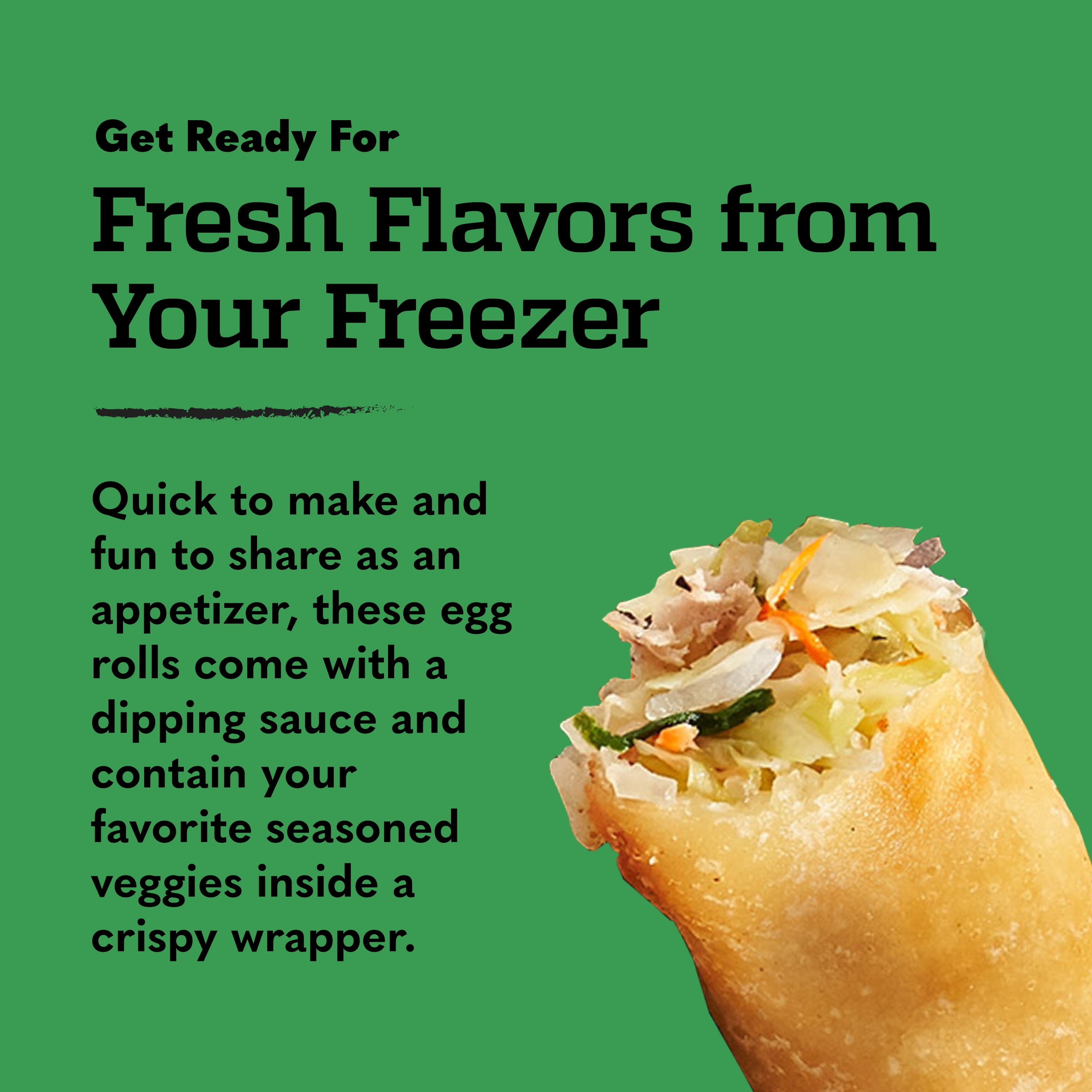 Tai Pei Vegetable Egg Rolls, Frozen Asian Appetizers, 24.5 oz