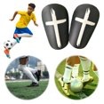 thumbnail image 2 of Protector Piernas Fútbol ​​espinilleras 1 Par Mini Cruz Absorbente Golpes para Hombres Y Mujeres, 2 of 9