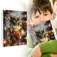Christmas Arrival Calendar Acrylic Flat Pendant 24 Day Countdown