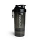 thumbnail image 1 of Smartshake O2GO ONE Botella Coctelera de Proteínas de Plástico 800 ml | 27 oz - Tapa roscada a prueba de fugas - Sin BPA - Unisex - Negro, 1 of 5