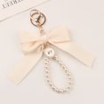 thumbnail image 4 of Guardurnaity LLavero nuevo gran Bowknot perla Metal llaves anillo accesorio colgante elegante sólido encontrar ganchos colgantes para almacenamiento Viajes, Equipaje y Accesorios Varios Tipo-05 Guardurnaity AP018166-05, 4 of 6