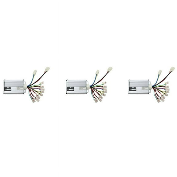 3X 36V 1000W Brushed Controller Electric Bicycle E-Bike Scooter Brush Speed Controller Motor for Electric Scooter