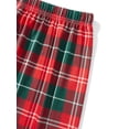 thumbnail image 7 of Family Matching Christmas Pajamas Romper/Deer Christmas Tree Print Long Sleeve Tops and Plaid Pants Sleepwear Set, 7 of 7