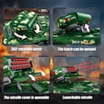 thumbnail image 4 of Missile Tank Building Blocks for Adults, Military Tanks Model with Remote Control, STEM Building Toys Kit - Ideal Gift for Adults(1449 Pcs, 55027), 4 of 6