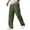 143#Army Green, variant on Casual Pant for Men - Loose Breathable Lounge Pants Lightweight Straight Fit Long Pants Black L