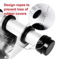 4 Pack Trailer Document Holder Tube, Aluminum Waterproof Registration ...