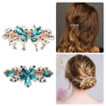 thumbnail image 2 of Pasadores para el cabello Unique Bargains Accesorios para Mujeres 2 Piezas Azul Lago, 2 of 7