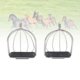 thumbnail image 1 of Ejecución De Pasos De Cabello, 2 Piezas De Jaula Segura Estribos De Acero Inoxidable Liviano Para Actividades Ecuestres, 1 of 7