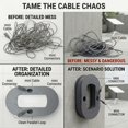 thumbnail image 3 of Soporte de pared mini para cable Ethernet Star Bridge para exterior, 3 of 7