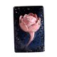 thumbnail image 2 of Gwong Decoración hogareña Figurina tridimensional de la flor de la flor de la flor de la estatuilla de cerámica con la pizarra para la oficina Gwong 21084369, 2 of 6