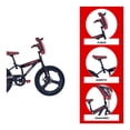 thumbnail image 4 of Bicicleta Infantil Monk Bitten Rodada 20 Negro rojo, 4 of 6