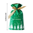thumbnail image 2 of Bachelorette Party Decorations Party Decorations,Reusable Multicolor Christmas Drawstring Gift Bags With Ribbon 50 Count,Gold, 2 of 8