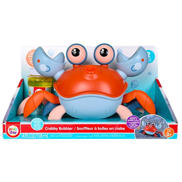 Play Day Dancing Crabby Bubble Machine