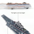 thumbnail image 4 of Aircraft Carrier Military Naval Ship with Pull Back Army Fighter Jet Toy Small Scale Model Plane Submarine Kids' Play Vehicle Set for Boy Girl Children, 4 of 7