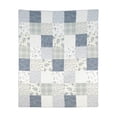 thumbnail image 4 of Donna Sharp Blue Pastures Quilted Pieced Cotton Throw, 4 of 7