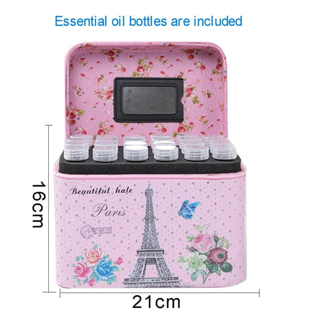 Advancent Caja de almacenamiento de diamantes con 72 ranuras, bordado de diamantes, accesorio de pintura, organizador de cuentas de joyería Almacenamiento y organización del hogar Advancent HA023538-00
