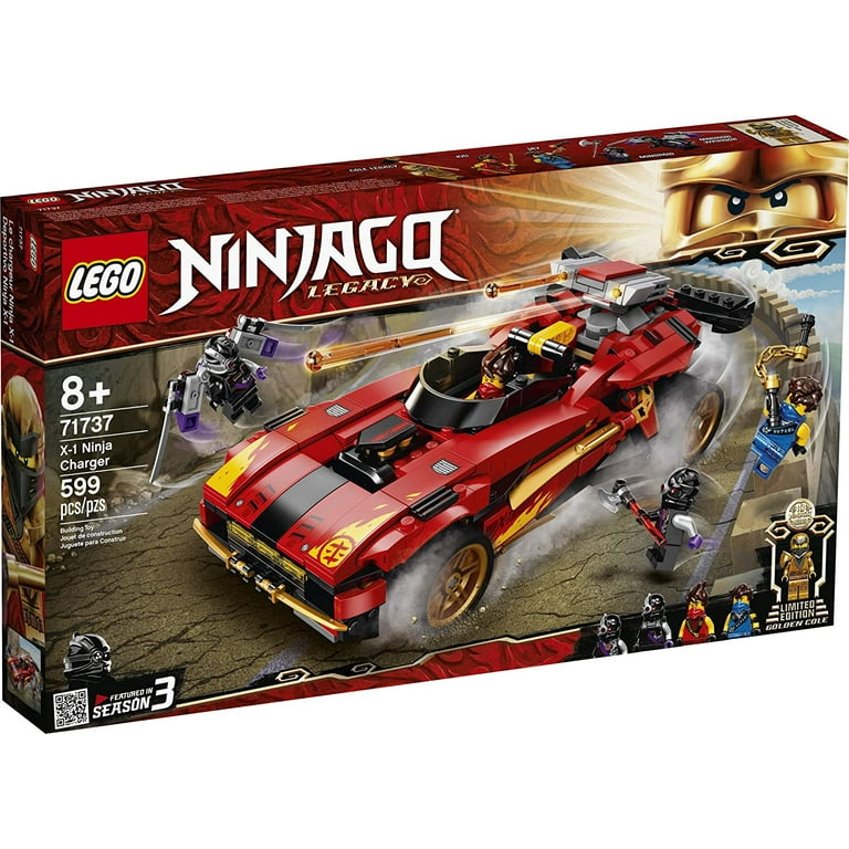 たんぽぽ LEGO Ninjago Legacy Jay Set - X-1 Ninja Charger 71737 - Walmart.com