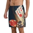 thumbnail image 2 of Logiee Casino Poker Chips Print Mens Swim Trunks Quick Dry Board Shorts,Breathable Hawaii Beach Shorts Swimwear Bathing Suits-3X-Large, 2 of 6