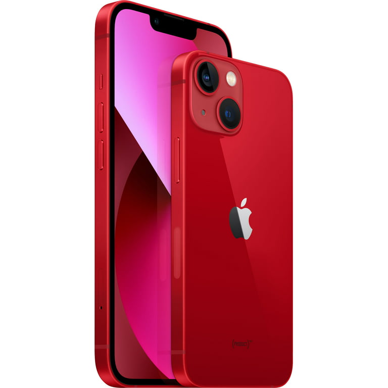 Restored Apple iPhone 13 Mini 128GB Red (Unlocked) (Refurbished