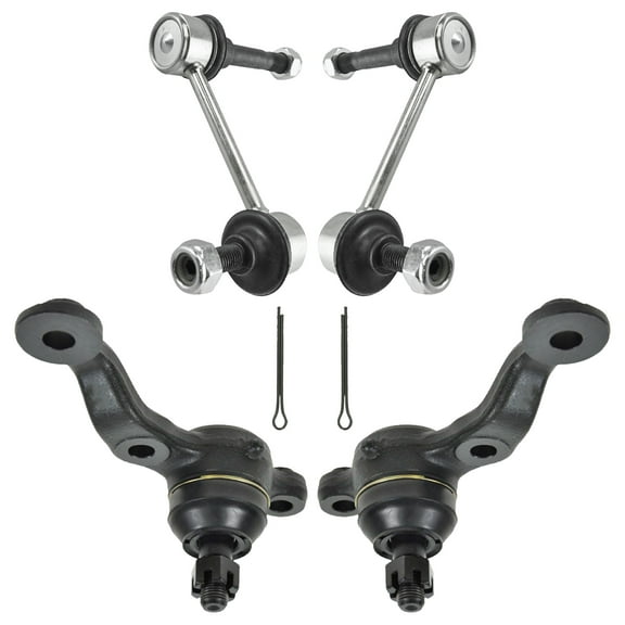 TRQ 4 Piece Suspension Kit Lower Ball Joints & Sway Bar Links for Lexus IS300 PSA66438