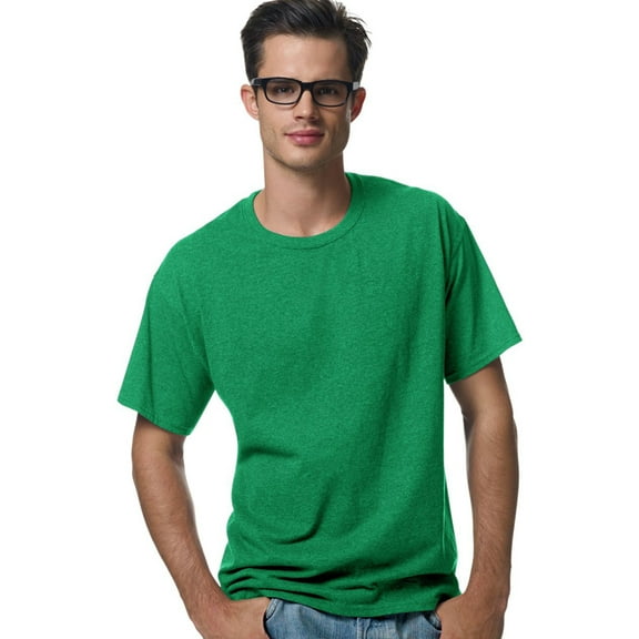 Hanes Comfortblend&Reg; Ecosmart&Reg; Crewneck Men's T-Shirt , 5170 , Kelly Green , Medium