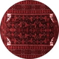 thumbnail image 1 of Ahgly Company Indoor Round Persian Red Traditional Area Rugs, 3' Round, 1 of 4