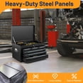 thumbnail image 4 of Gymax 24'' Tool Chest Case Steel Tool Box w/ 6 Drawers Top Storage Automatic Lock, 4 of 9