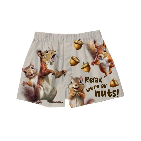Relax We're All Nuts Boxer Shorts