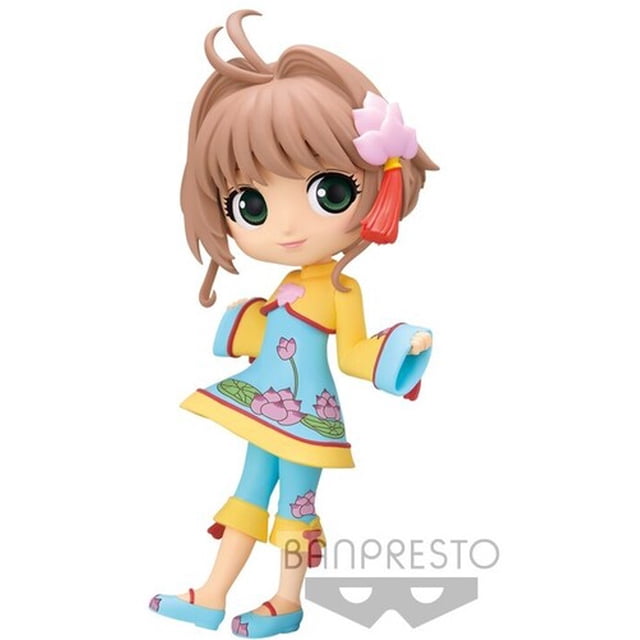 BanPresto - Cardcaptor Sakura : Carte Transparente - Q Posket - Sakura Kinomoto - Statue Vol.4 (Version A)