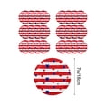 thumbnail image 3 of Wozhuo American Flag Tableware 25PC Disposable Paper Plates Patriotic Party Decor, 3 of 6