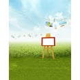 thumbnail image 1 of BSDHOME Polyester 5x7ft Cloth Outdoor Kids Baby Portrait Picuture Backgrounds Studio Props Photography Backdrops, 1 of 2
