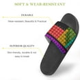 thumbnail image 3 of GZHJMY Stylish Slides for Women Men, Cartoon Periodic Table of Chemical Elements Soft Flexible Slip-on Sandals Slippers, 3 of 7