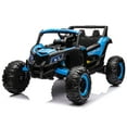 thumbnail image 6 of 12V Ride on Car with Remote Control, Battery Powered Ride on UTV Vehicle with Music Player LED Lights, 6 of 8