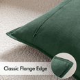 thumbnail image 4 of Juego de 2 fundas de almohada decorativas EMEMA (56 x 56 cm), color verde, 4 of 9