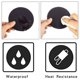 thumbnail image 5 of Drink Coaster With Stand, Set Of 6 Pu Leather Drink Coaster, 5 of 5