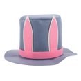 thumbnail image 2 of Sombrero de conejito, sombrero de Pascua, sombrero de copa con orejas de conejo, accesorio de disfraz, sombrero de copa para fiestas de Pascua, sombrero de cosplay, sombrero de disfraz de conejo, so, 2 of 5