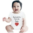 thumbnail image 5 of Baby Outfits Cute Letter Printed Short Sleeve Body Suit Girl Clothes for Baby 6-9 Months, 5 of 5