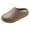 Brown, variant on Rokment Womens Mens Arch Support EVA Garden Shoes Lightweight Waterproof Slip-On Comfortable Outdoor Beach Mules Sandals Closed Toe Nursing Clogs Slippers Black Size 10