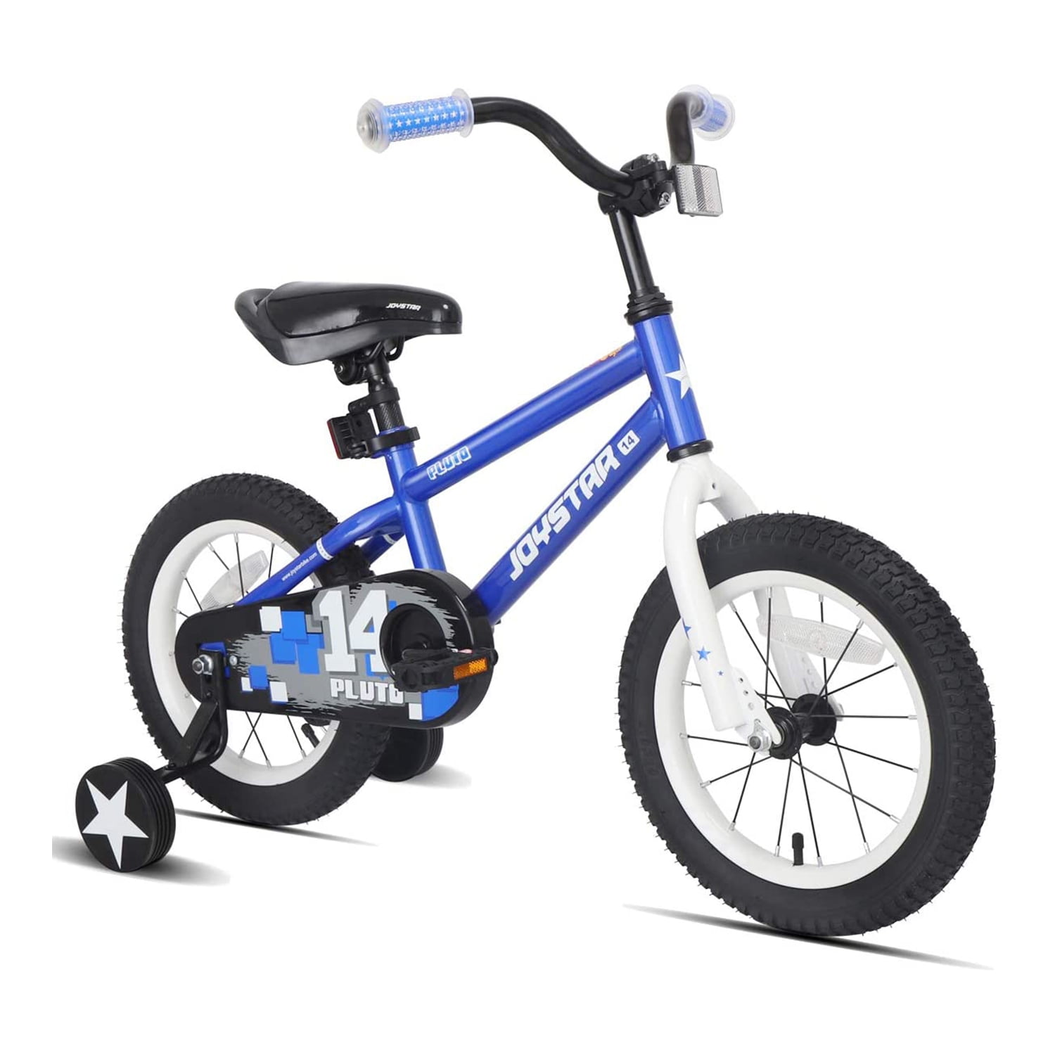 14" Boys Kids Ride-on Bike 35cm Bicycle Blue with Training Wheels R1 