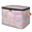 Multicolor 4, variant on ADECORIVY Tie Dye Color Rainbow Swirl Storage Bin with Lid, Decorative Storage Boxes Cube for Shelves, Foldable Storage Baskets Closet Clothes Organizer with Handles