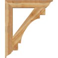thumbnail image 3 of Ekena Millwork 6"W x 38"D x 46"H Merced Traditional Rough Sawn Bracket, Western Red Cedar, 3 of 4
